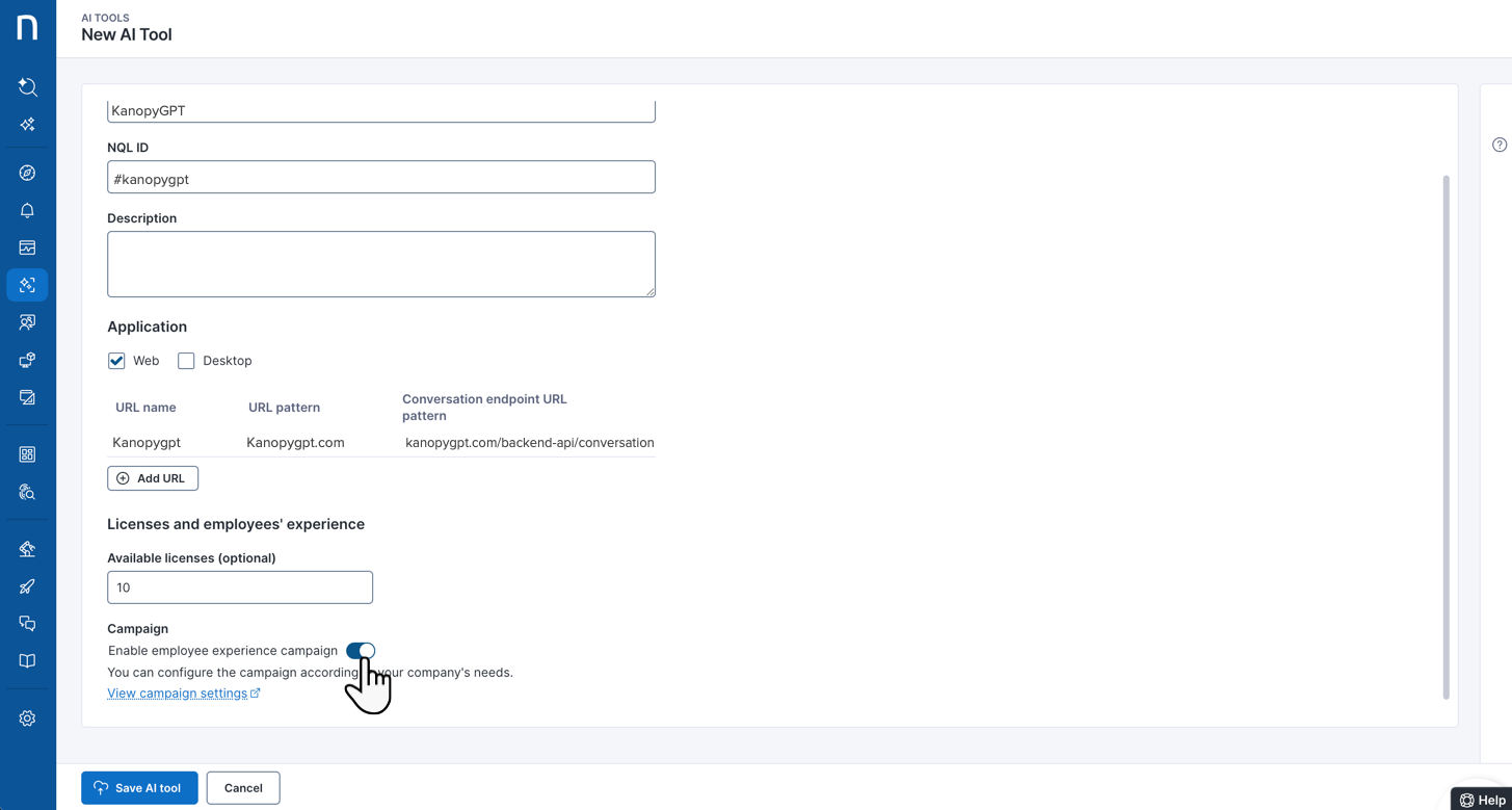 Mobile device monitoring dashboard