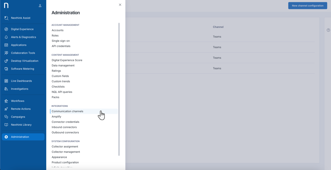 Communication-channel