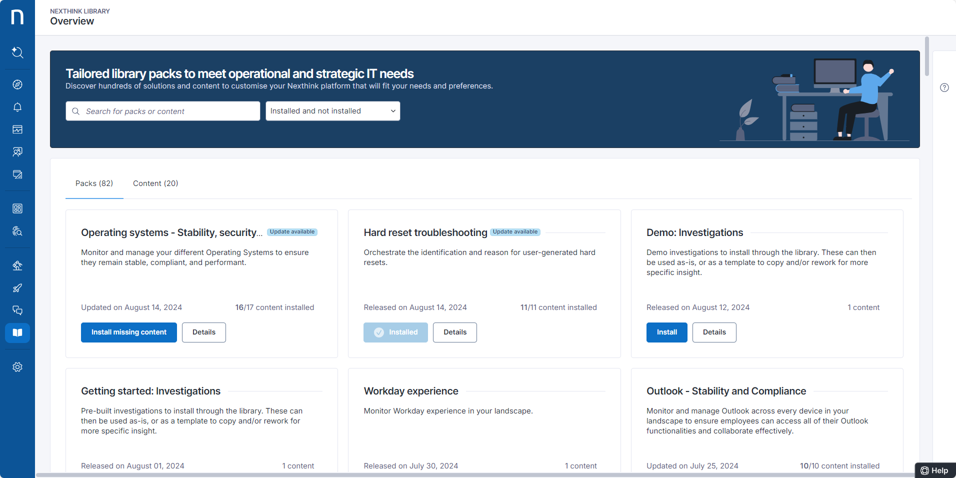 Nexthink Library overview