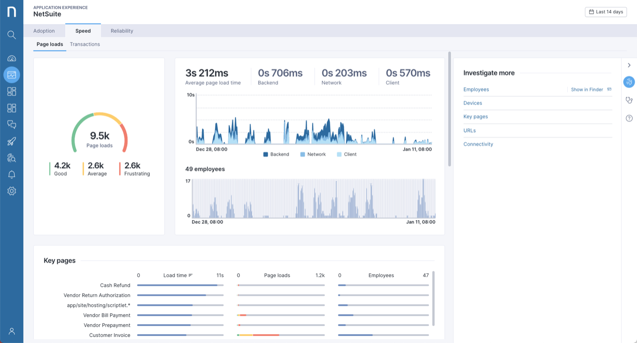 New Application Experience enhancements